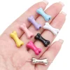 Colorful Bone Shape Alloy Beads DIY Jewelry