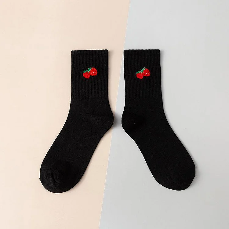 Fashion Cute Fruit Socks