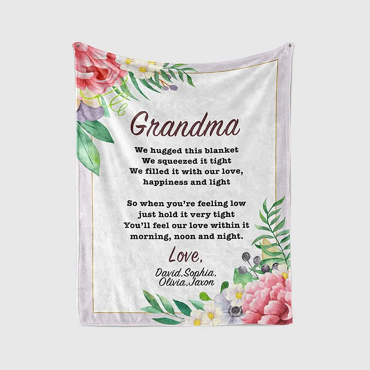 BlanketCute-Personalized Love Letter Blanket | 04