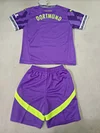 Joyfball 2025/2026 Kids Size Dortmund Goalkeeper Purple Football Shirt