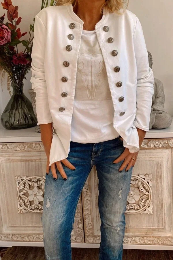 Fashion Casual Cotton Slim Jacket