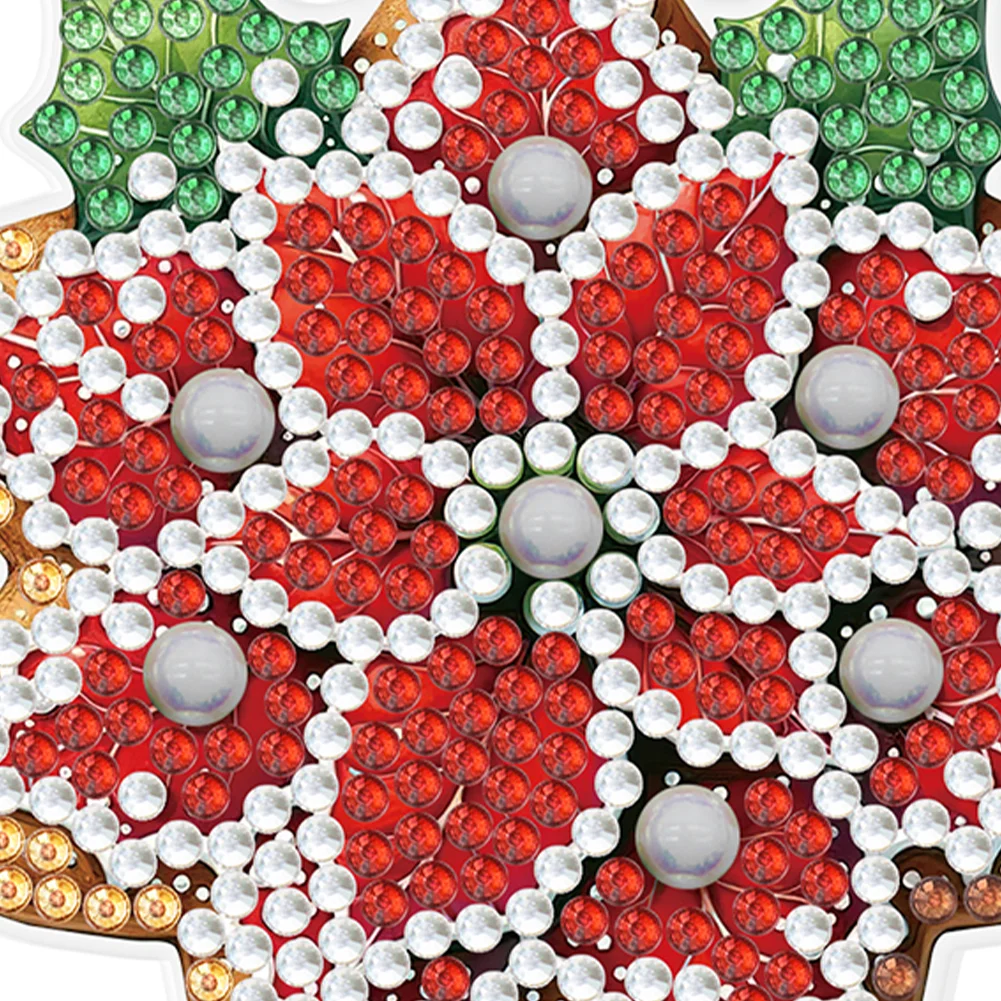 2Pcs Butterfly Diamond Painting Napkin Ring Diamond Napkin Holder for Table