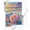 Diamond Painting -DIY Round Drill Seaside Bouquet