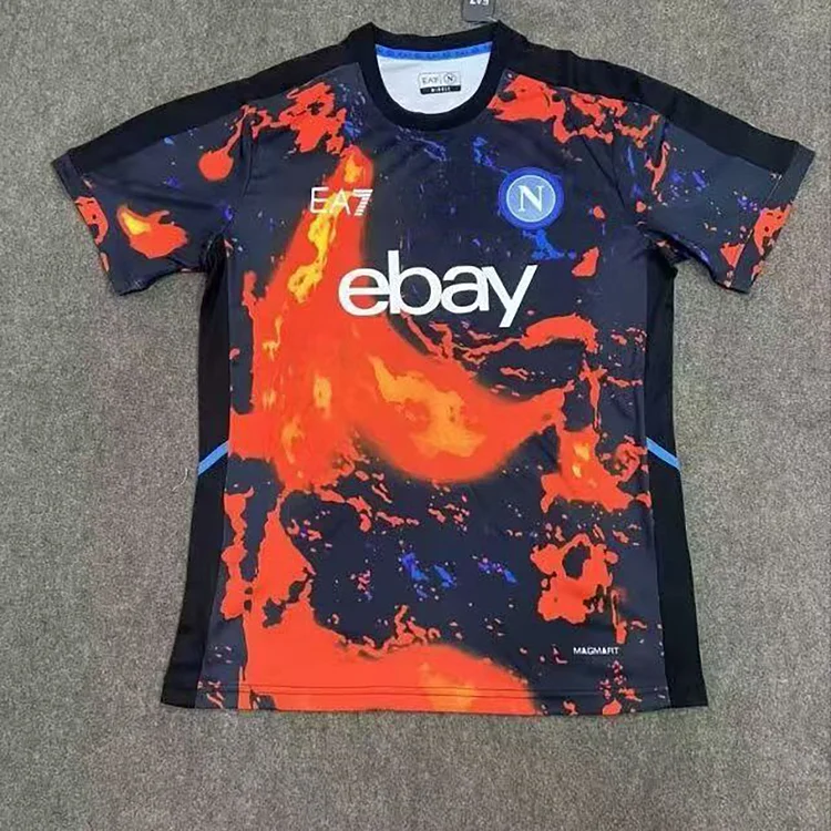 24-25 Napoli orange training football jersey