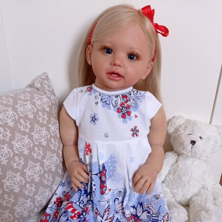 [Real Life Babies Gift] 20" Kids Reborn Lover Baby Doll Girl Ruth Soft Toddler Reborn Dolls Minibabydolls® Minibabydolls®