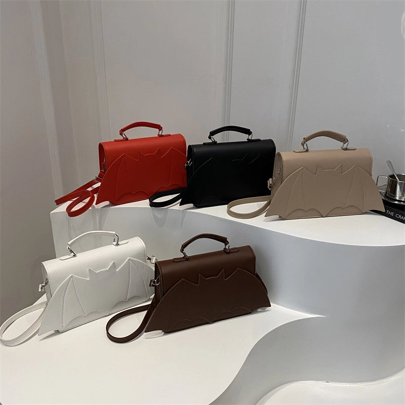 Personalized Creative Halloween Shoulder Bag Personalized Bat Funny Trendy Messenger Bag