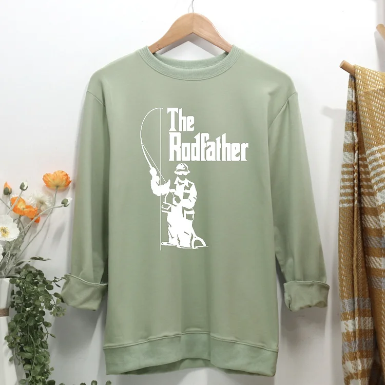 The Rodfather Fishing Women Casual Sweatshirt-Annaletters