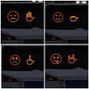 Hand Gesture Light with Remote LED Car Back Window Sign Car Finger Light for Car