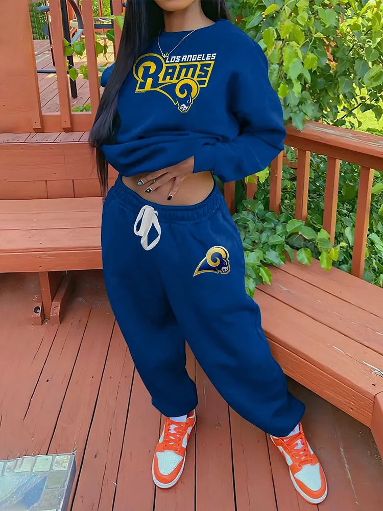 Los Angeles Rams Sportswear Crewneck Sweatshirt Suit