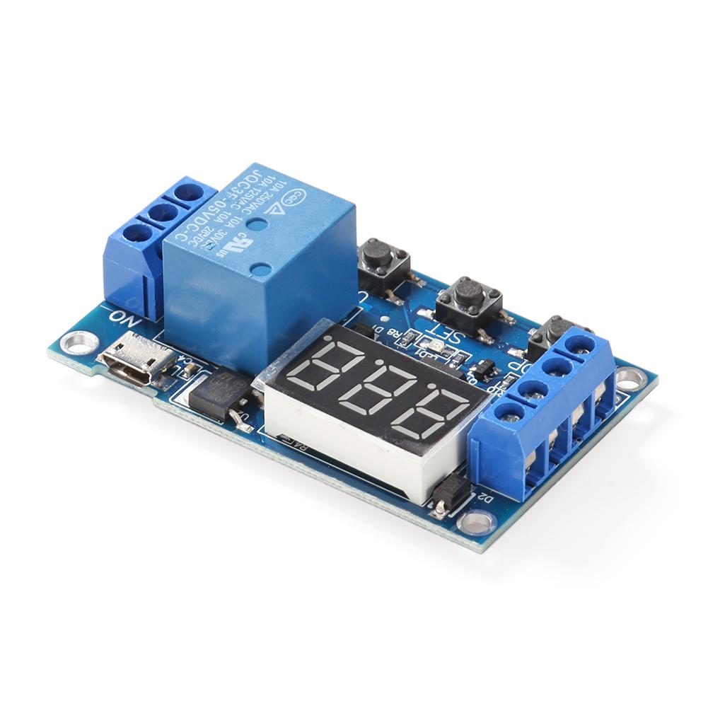 

DC 6-30V 1 Way Automation Cycle Delay Timer Control Off Switch Relay Module, 501 Original