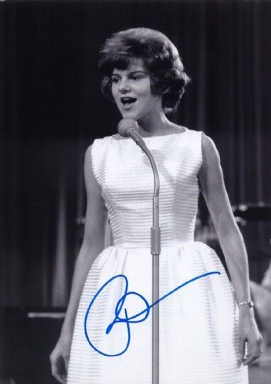 Peggy March 1948- genuine autograph 8x12