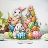 Diamond Painting Acrylic Animal Easter Eggs Diamond Painting Desktop Ornaments