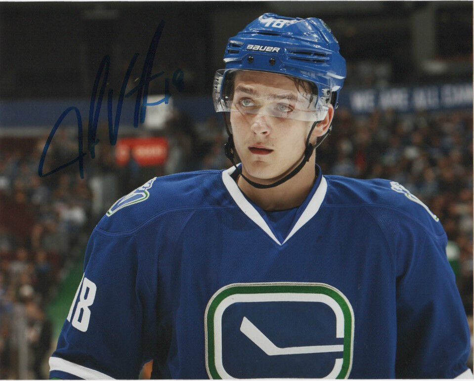 Vancouver Canucks Jake Virtanen Autographed Signed 8x10 NHL Photo Poster painting COA G