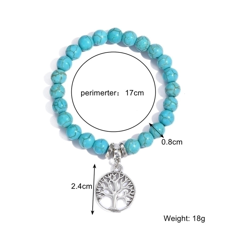 Fashion Starfish Butterfly Turquoise Beaded Women’s Bracelets 1 Piece