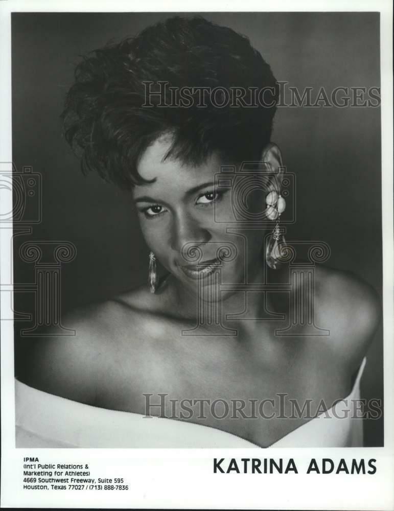 Press Photo Poster painting Katrina Adams - hps00689