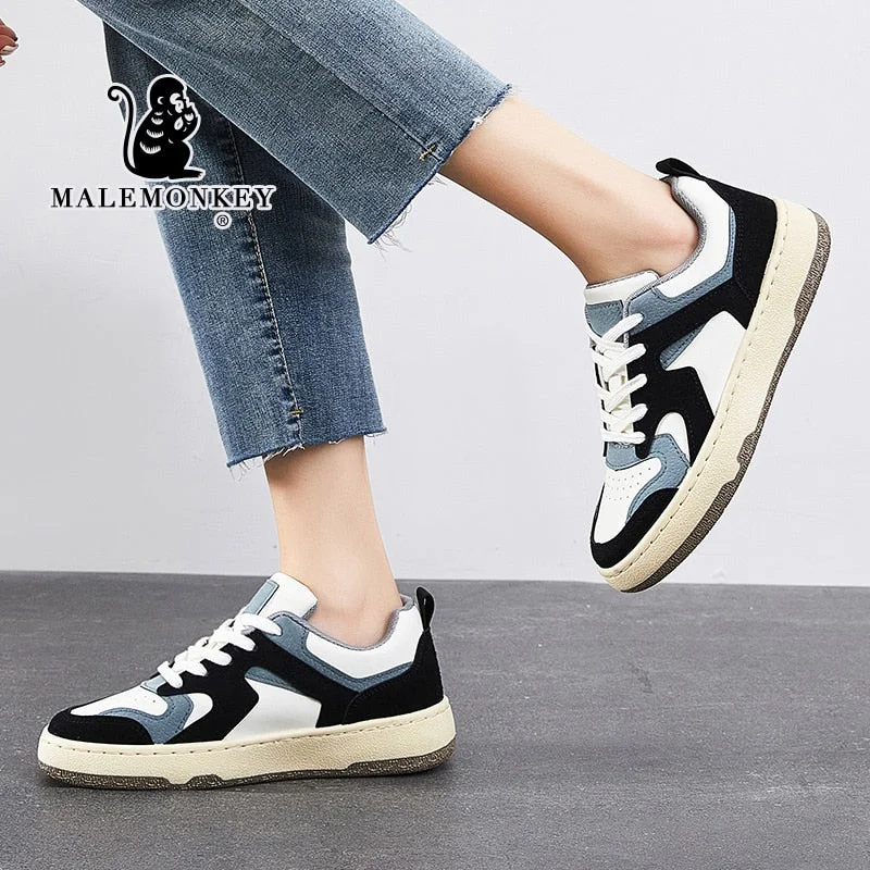 Casual Shoes Women Flat 2022 Designer Spring Fashion Lace Up Women Sneakers Comfort Lightweight Non Slip Sports Shoes Female