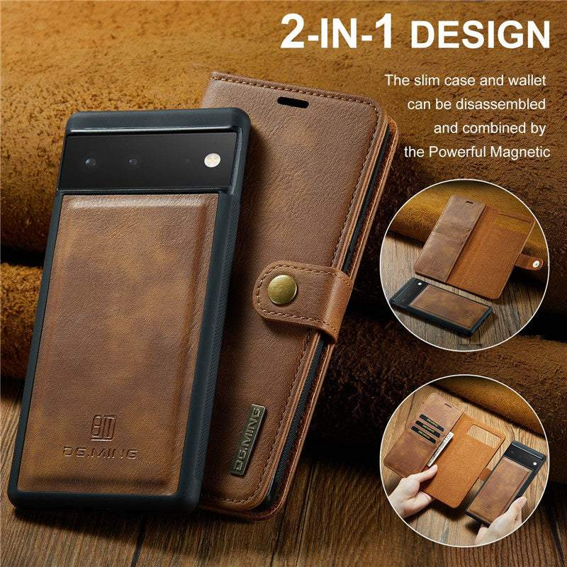 2 in 1 Detachable Flip Leather Case