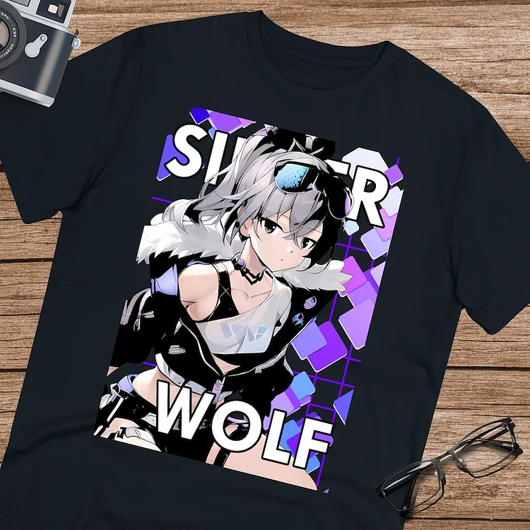 Silver Wolf Star Rail Shirt Fan-Made  Unisex Ultra Cotton Tee