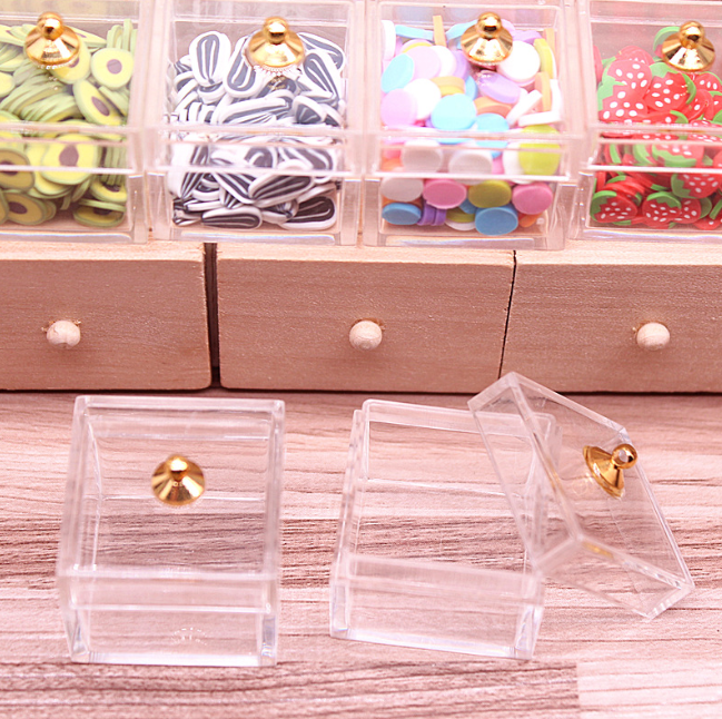 Mini Clear Square Box