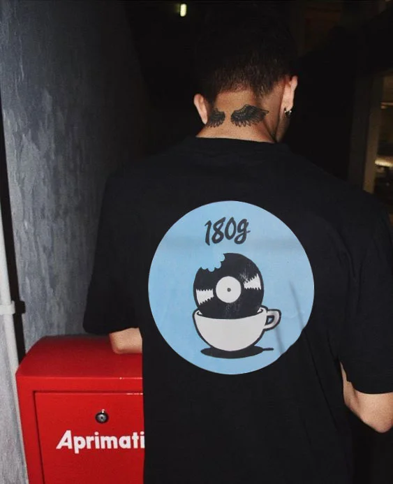 Disco Music 1809 Graphic Printing Casual Men's T-shirt