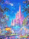 Luxury AB Velvet Diamond Painting Kit - Dream Castle