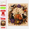 Kit d&rsquo;art en perles en diamant encadr&eacute; pour Halloween 20x20cm pour adultes