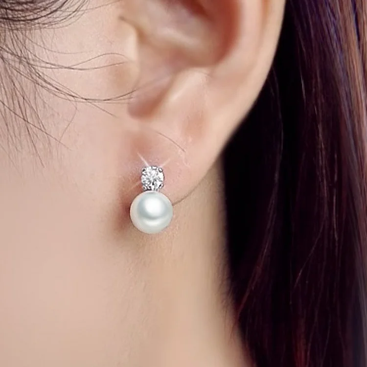 Freshwater Cultured Pearl Classic Earrings