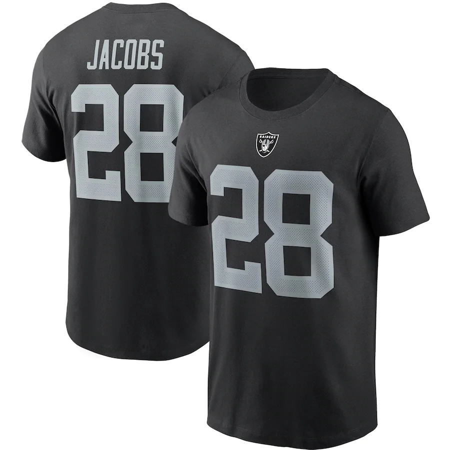 Men's quick-drying T-shirt football Raiders