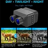 4K Night Vision Equipment Binocular Hunting Infrared Digital Night Vision HD Shooting Detection 5x Zoom Telescope USB Rechargeable