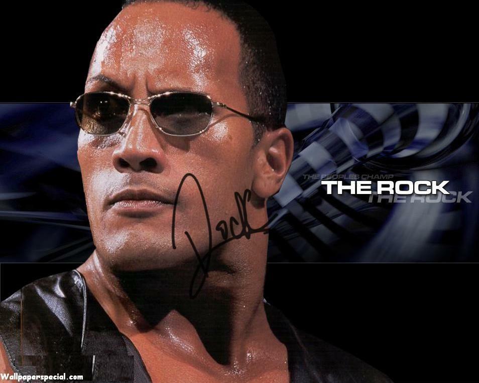 Dwayne The Rock Johnson SIGNED AUTOGRAPHED 10 X 8