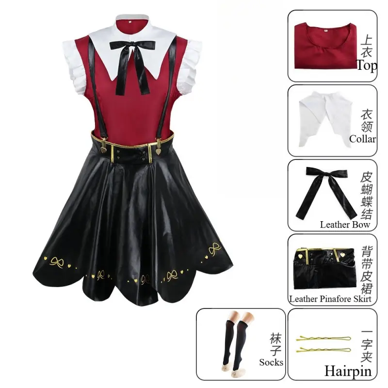 [Wetrose] In Stock Needy Streamer Overload KAngel Ame-chan Anime JK Outfit Cosplay Costume