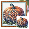 (Multi-Style)Halloween Pumpkin-11CT Stamped Cross Stitch 45*45cm/17.72*17.72in tapestrymarket