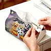 Large Size DIY Halloween Dogs Diamond Painting Tissue Box