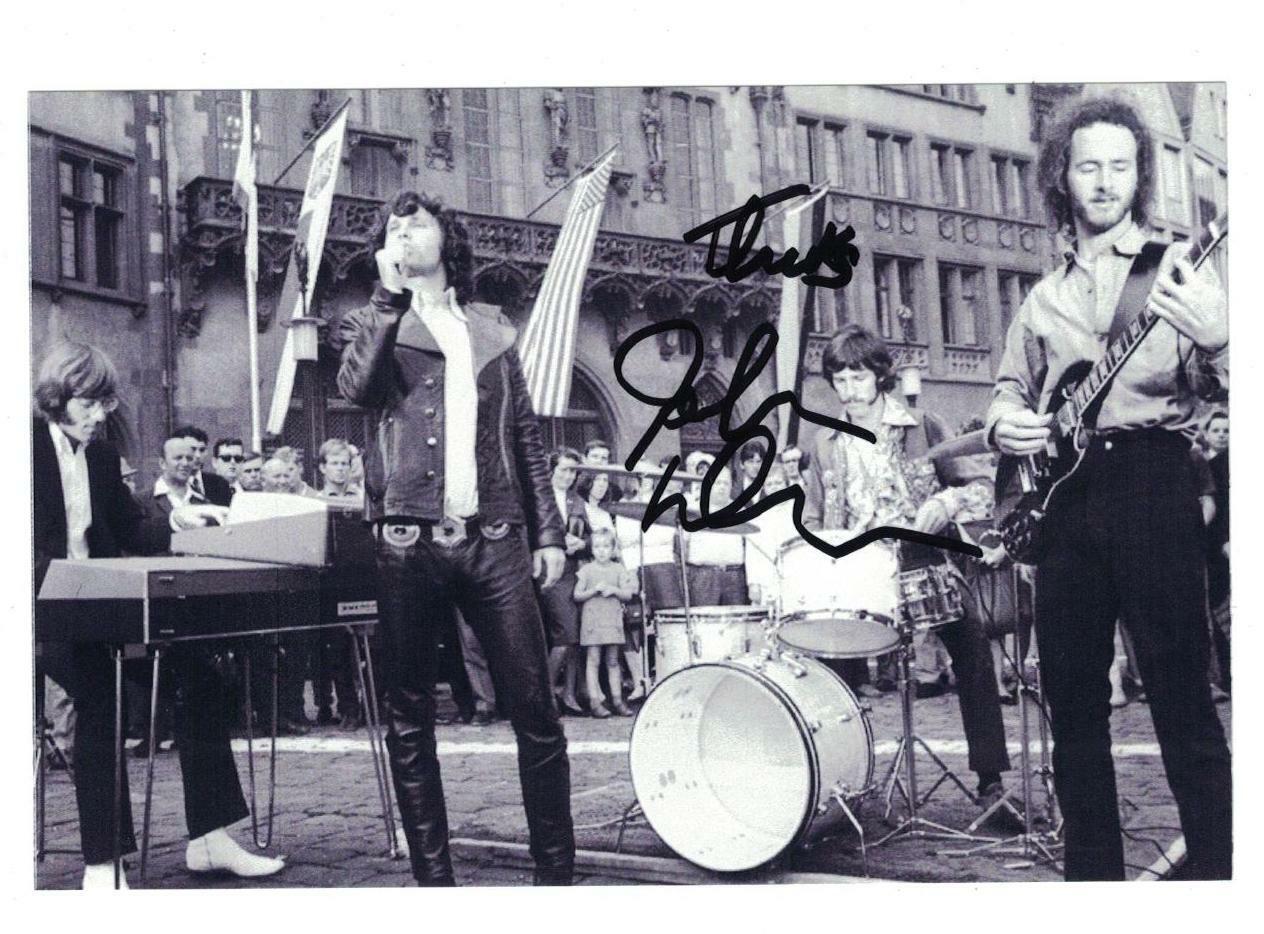 John Densmore Signed Autographed 4 x 6 Photo Poster painting Drummer The Doors