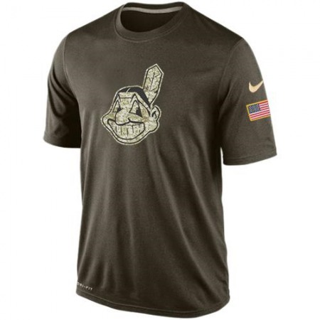 Men's Cleveland indians Salute To Service  Dri-FiT T-Shirt
