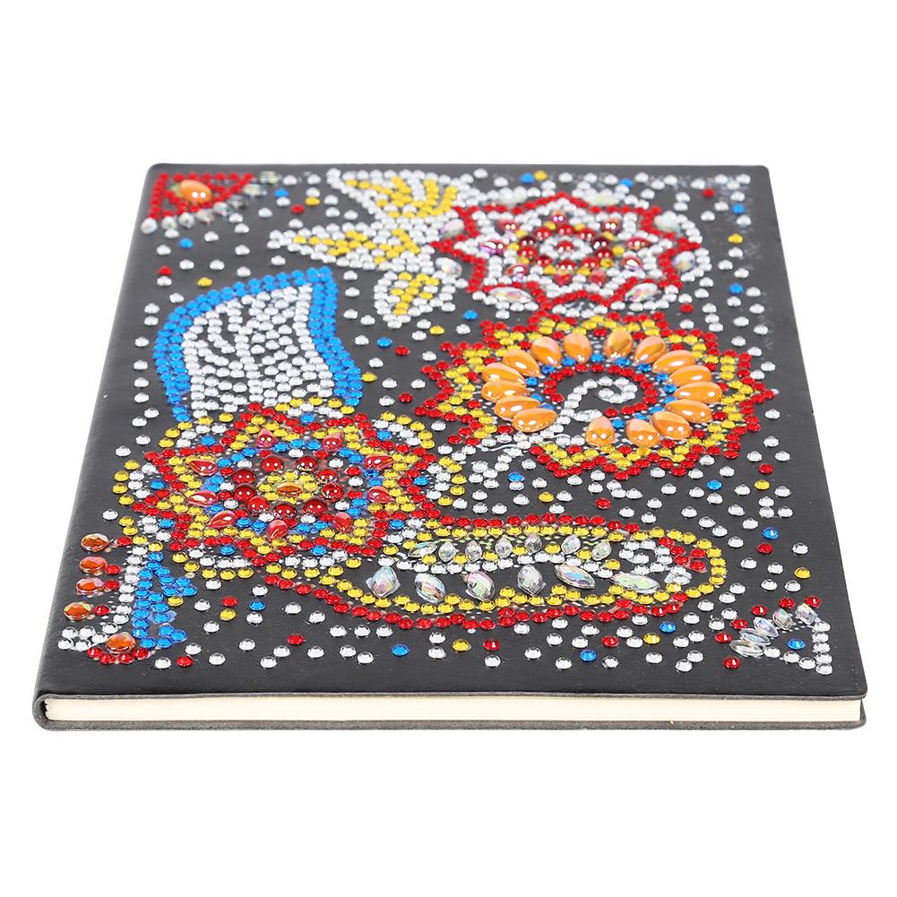 

Mandala-DIY Creative Diamond 50 Pages A5 Notebook, 501 Original