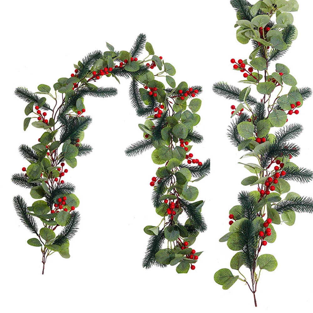 New Christmas Decoration Rattan Simulation Garland