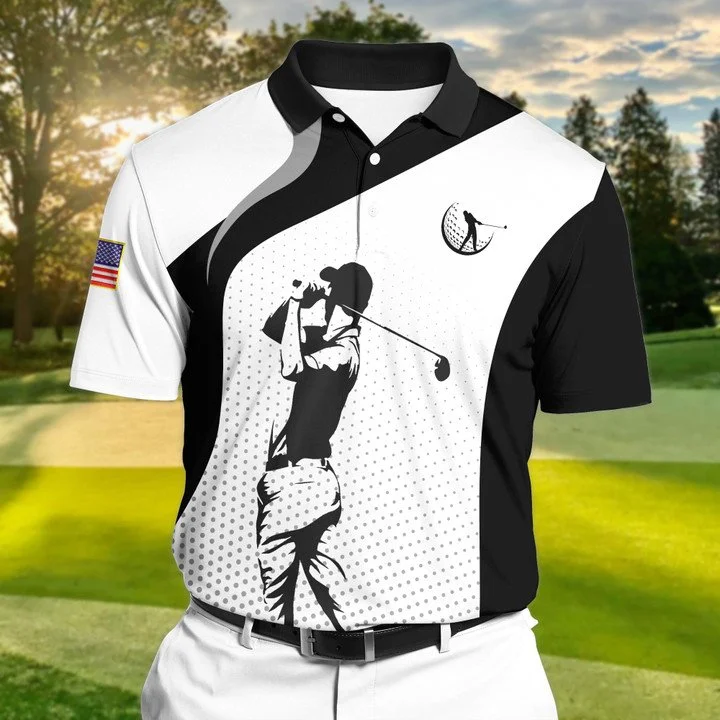 2024 Premium Cool Golf Men Golf Polo Shirts Multicolored