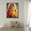 Lady of Religion Full DIY 5D Round Drill Gem Art Diamond Painting Kits 40x50cm for Adults/Beginners Gift Idea Home Decor