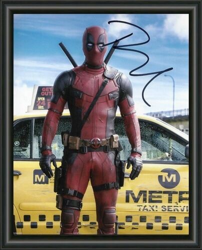 RYAN REYNOLDS - DEADPOOL - A4 SIGNED AUTOGRAPHED Photo Poster painting POSTER  POST