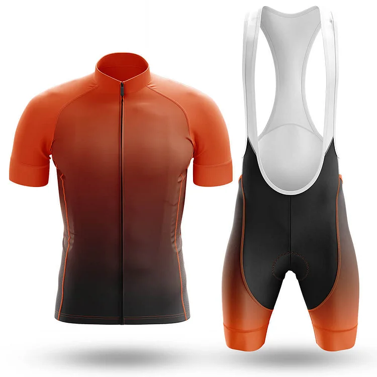 Orange Gradient Men's Cycling Kit