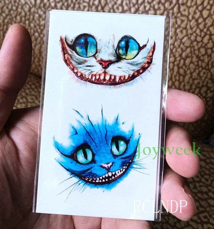 Waterproof Temporary Tattoo Sticker lovely cats cute cat owl tatto sexy flash tatoo fake tattoos for girl women kids