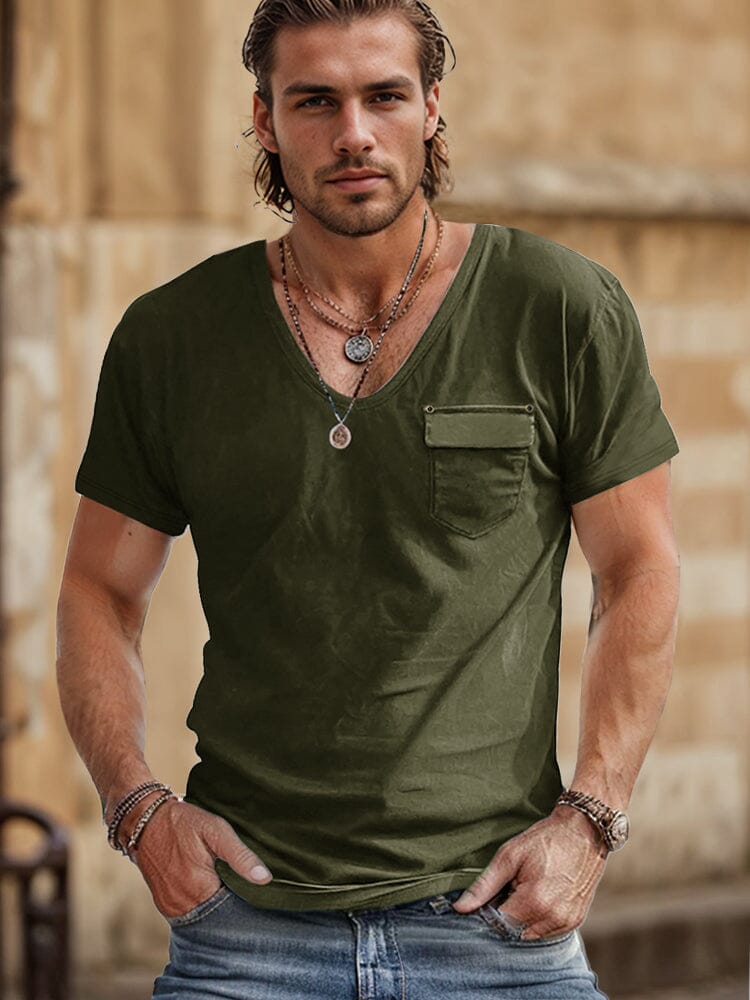 Casial Versatile U-Neck Tee