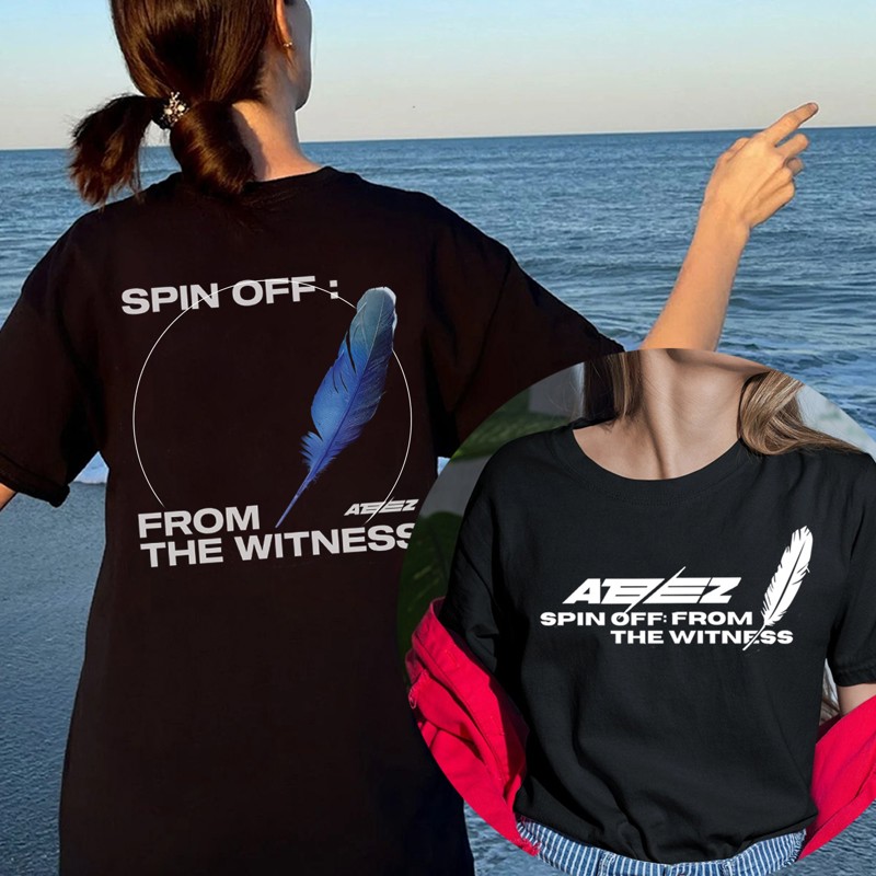 ATEEZ Spin Off: From The Witness Printed T-shirt