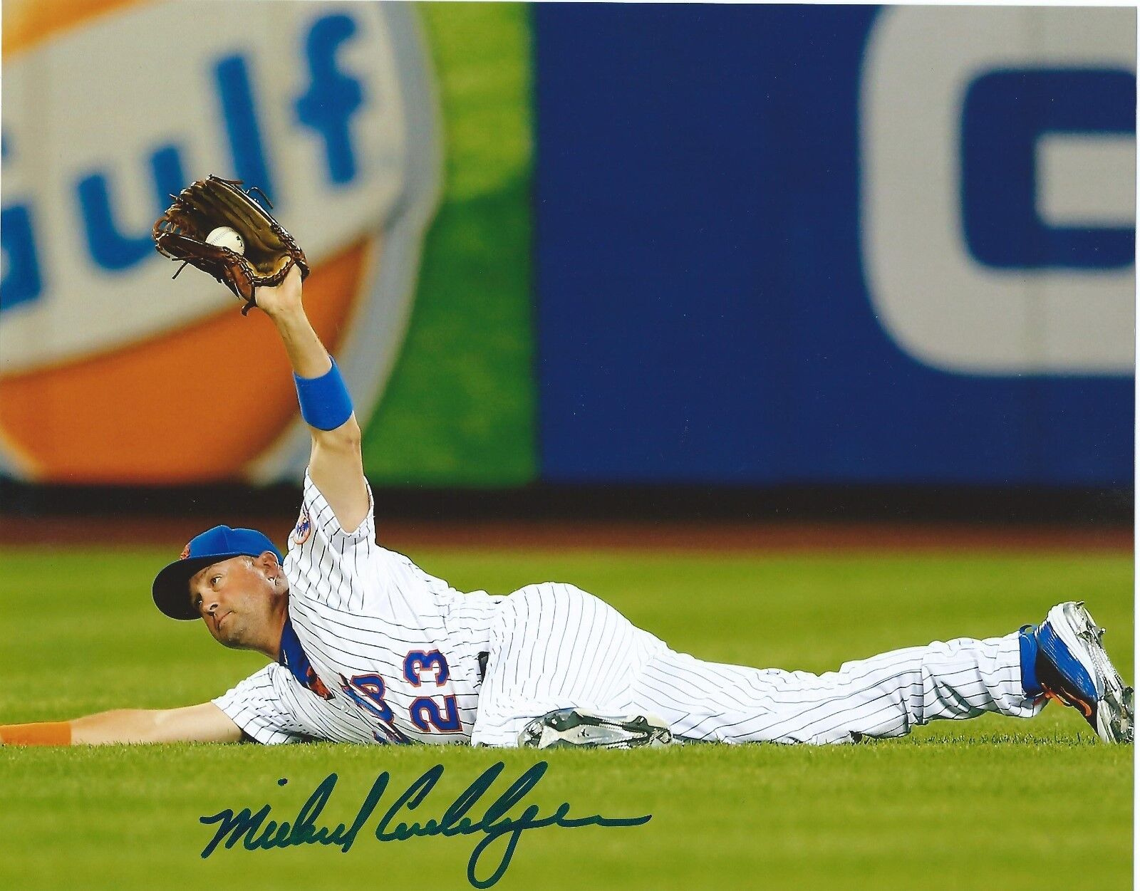 MICHAEL CUDDYER signed autographed NEW YORK METS 8x10 Photo Poster painting w/COA