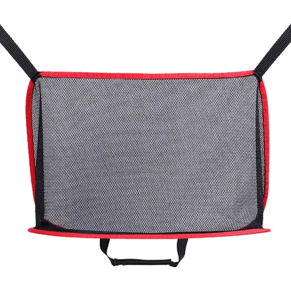 New Net Handbag Holder Organizer Bag Auto Seat Gap Storage Mesh Pocket Car Interior Stowing Tidying