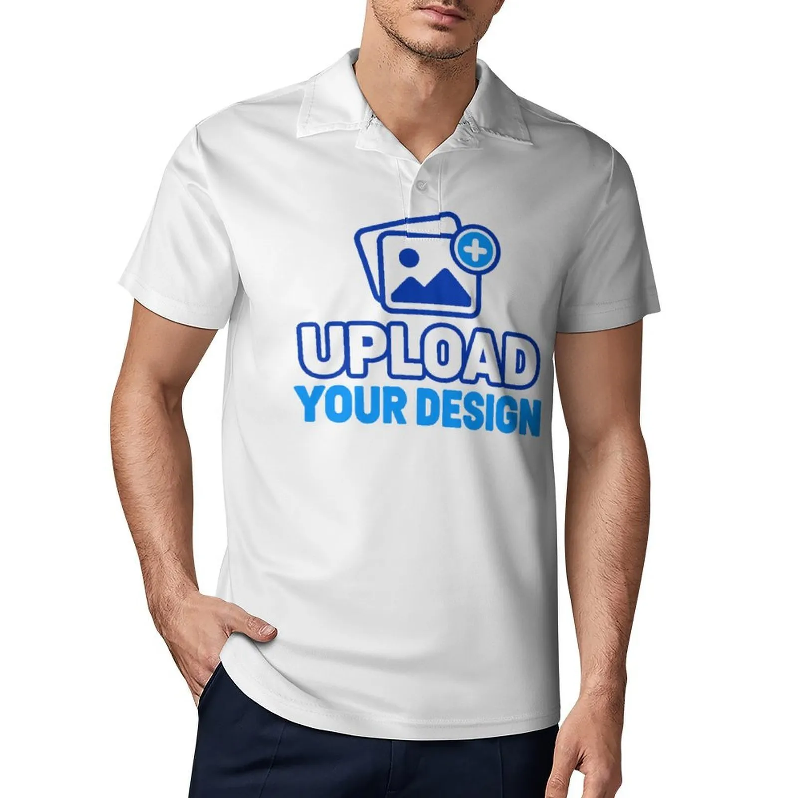 Men's Polo Shirt custom product view 8