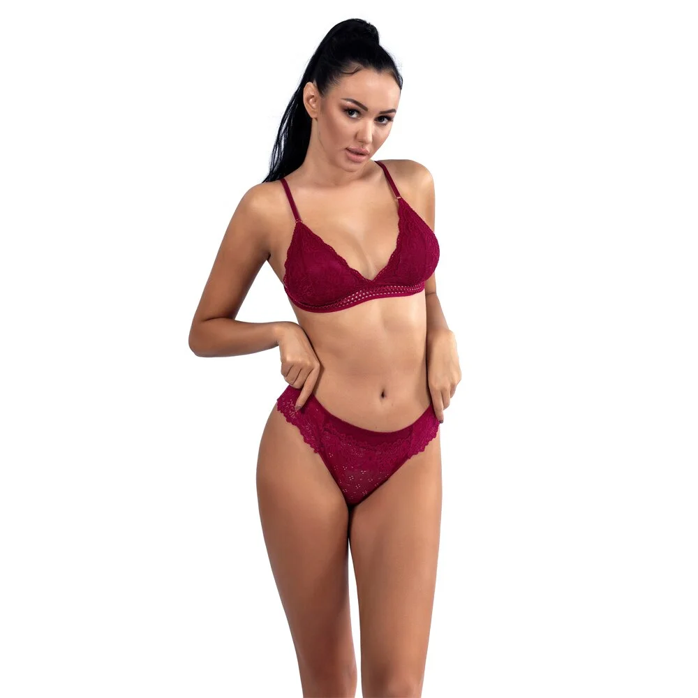 Billionm Sexy Lace Thong Low Waist Lace Transparent Panties Women Hollow out Breathable G String Briefs Bow Underwear Lingerie