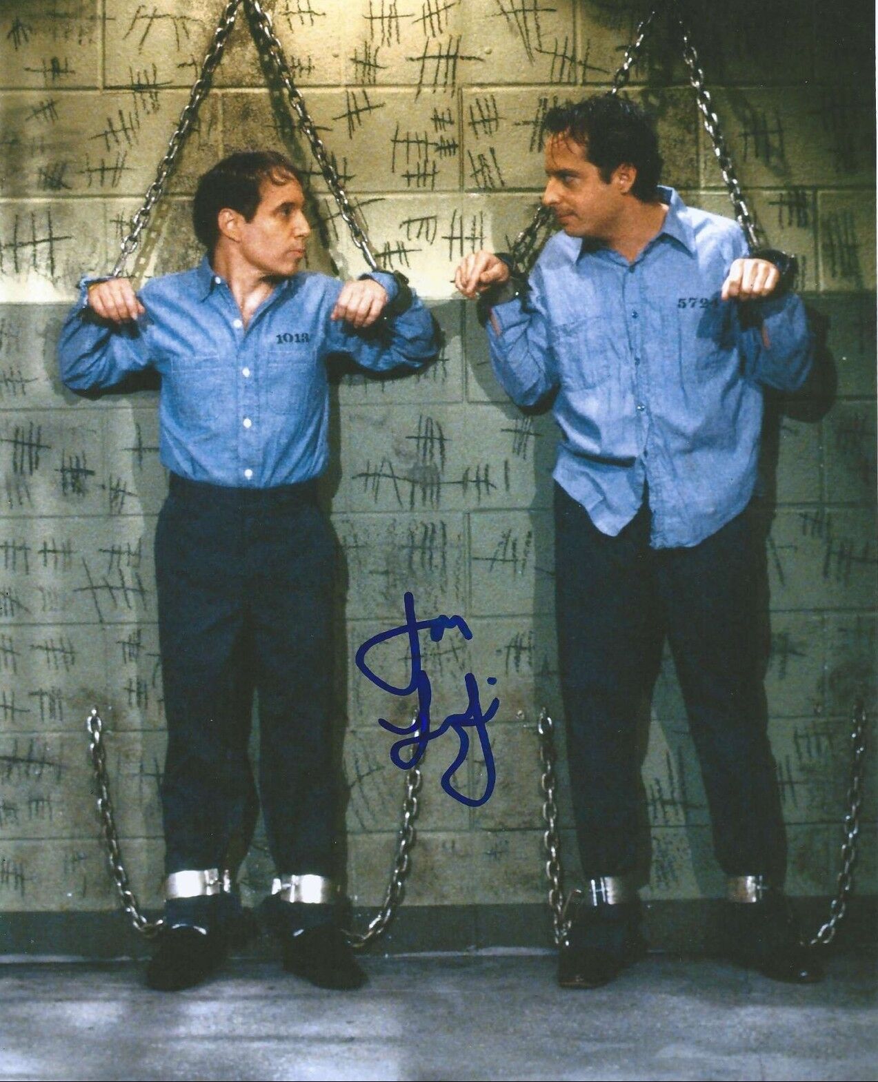 ACTOR COMEDIAN JON LOVITZ SIGNED SATURDAY NIGHT LIVE 8X10 Photo Poster painting W/COA NBC SNL C