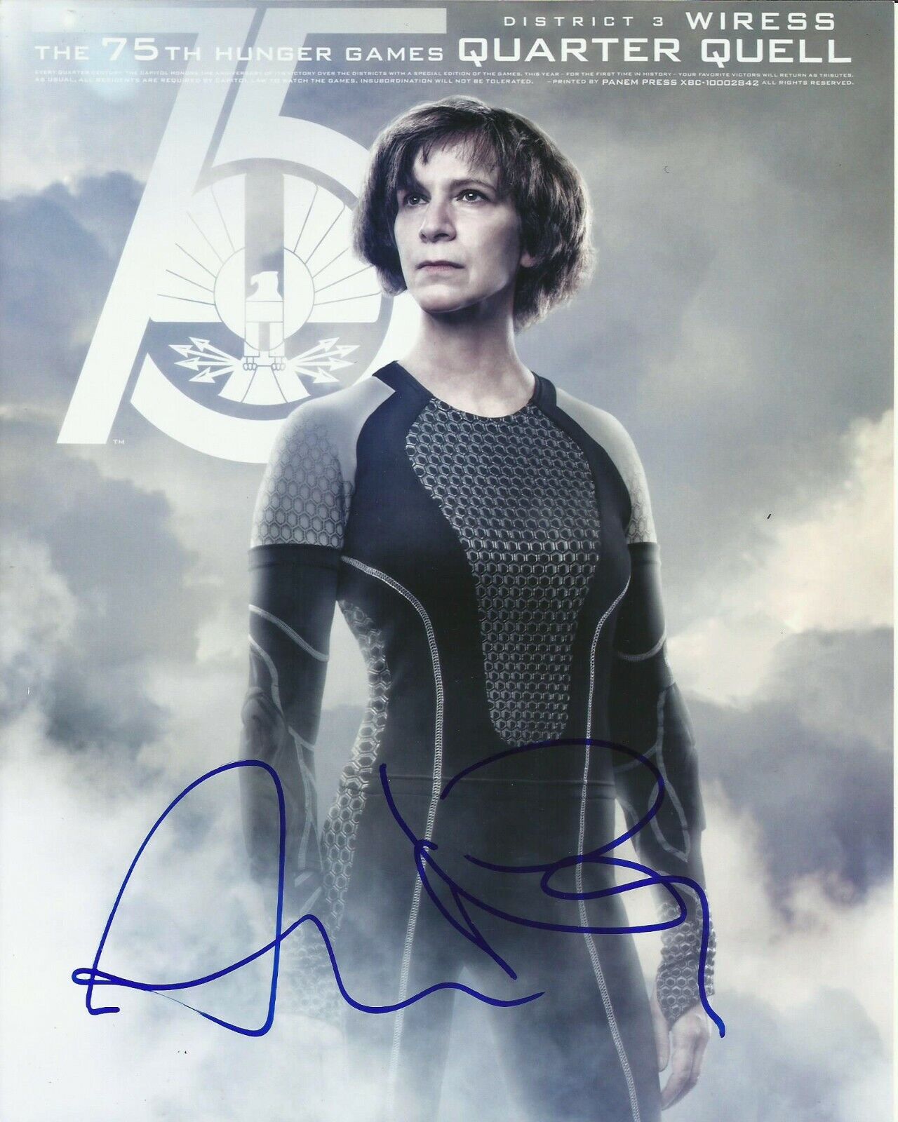 AMANDA PLUMMER SIGNED THE HUNGER GAMES Photo Poster painting UACC REG 242 FILM AUTOGRAPHS